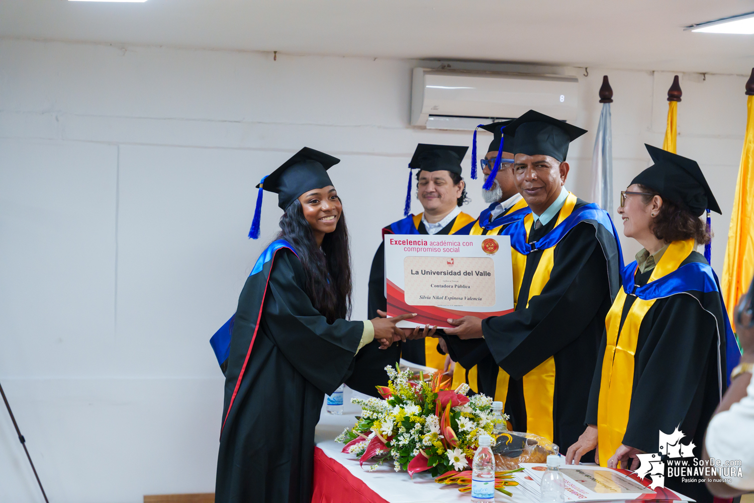 La universidad del Valle Seccional Pacífico realizó la graduación de nuevos profesionales y tecnólogos