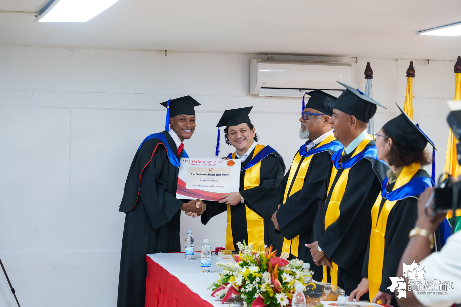 La universidad del Valle Seccional Pacífico realizó la graduación de nuevos profesionales y tecnólogos