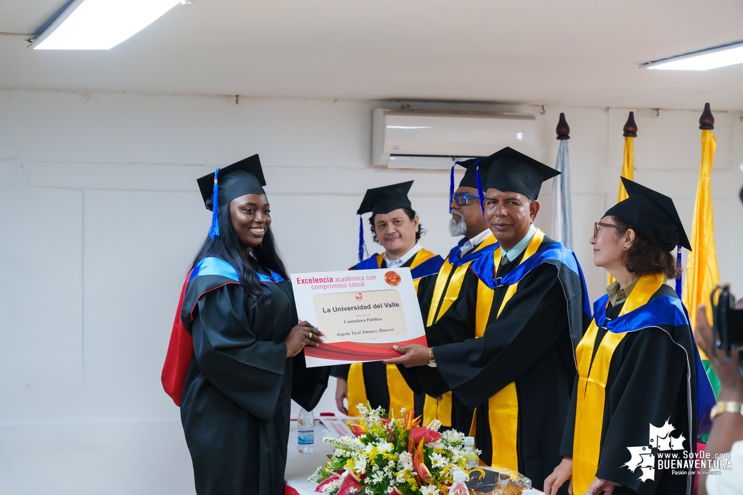 La universidad del Valle Seccional Pacífico realizó la graduación de nuevos profesionales y tecnólogos