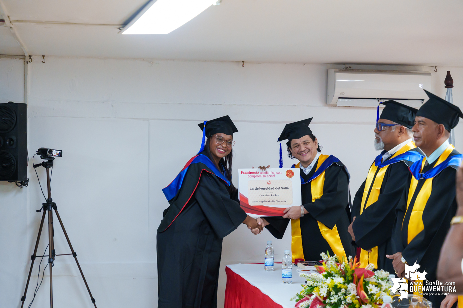 La universidad del Valle Seccional Pacífico realizó la graduación de nuevos profesionales y tecnólogos