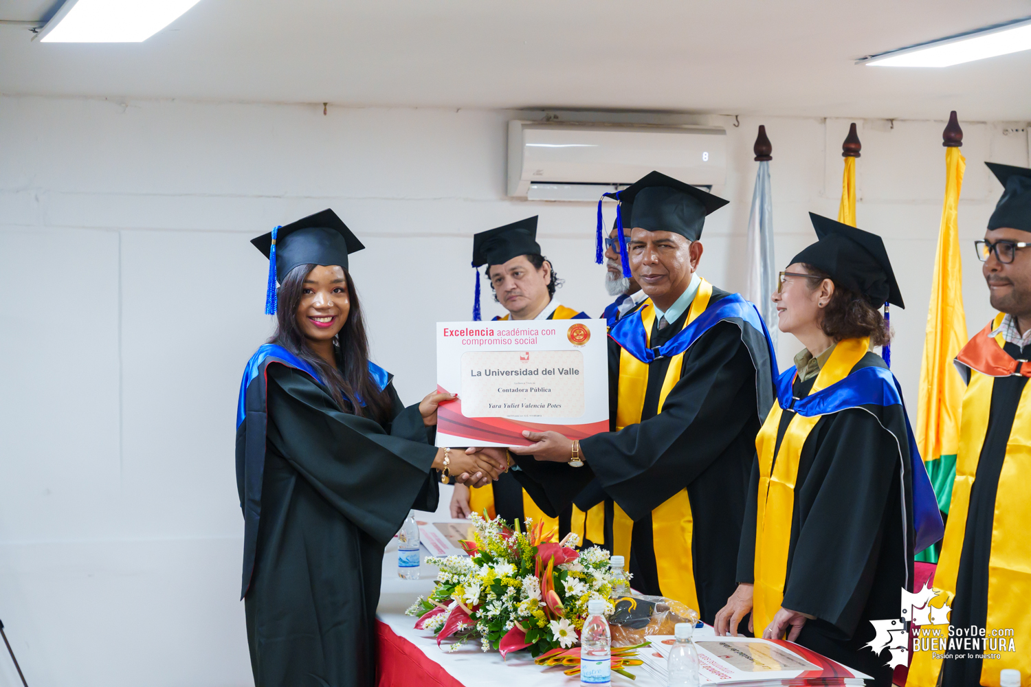 La universidad del Valle Seccional Pacífico realizó la graduación de nuevos profesionales y tecnólogos