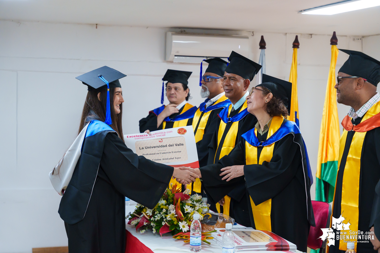 La universidad del Valle Seccional Pacífico realizó la graduación de nuevos profesionales y tecnólogos