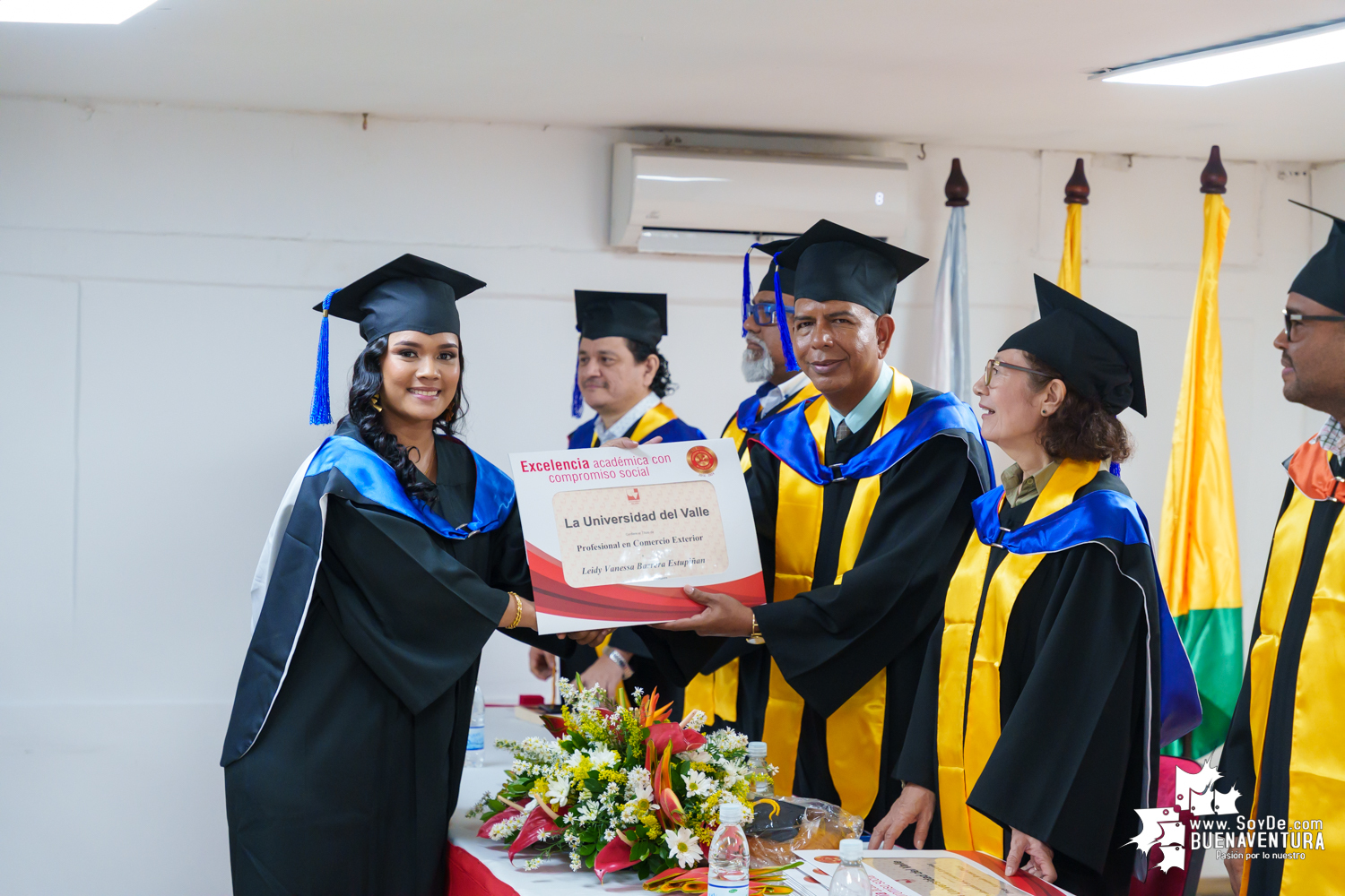 La universidad del Valle Seccional Pacífico realizó la graduación de nuevos profesionales y tecnólogos