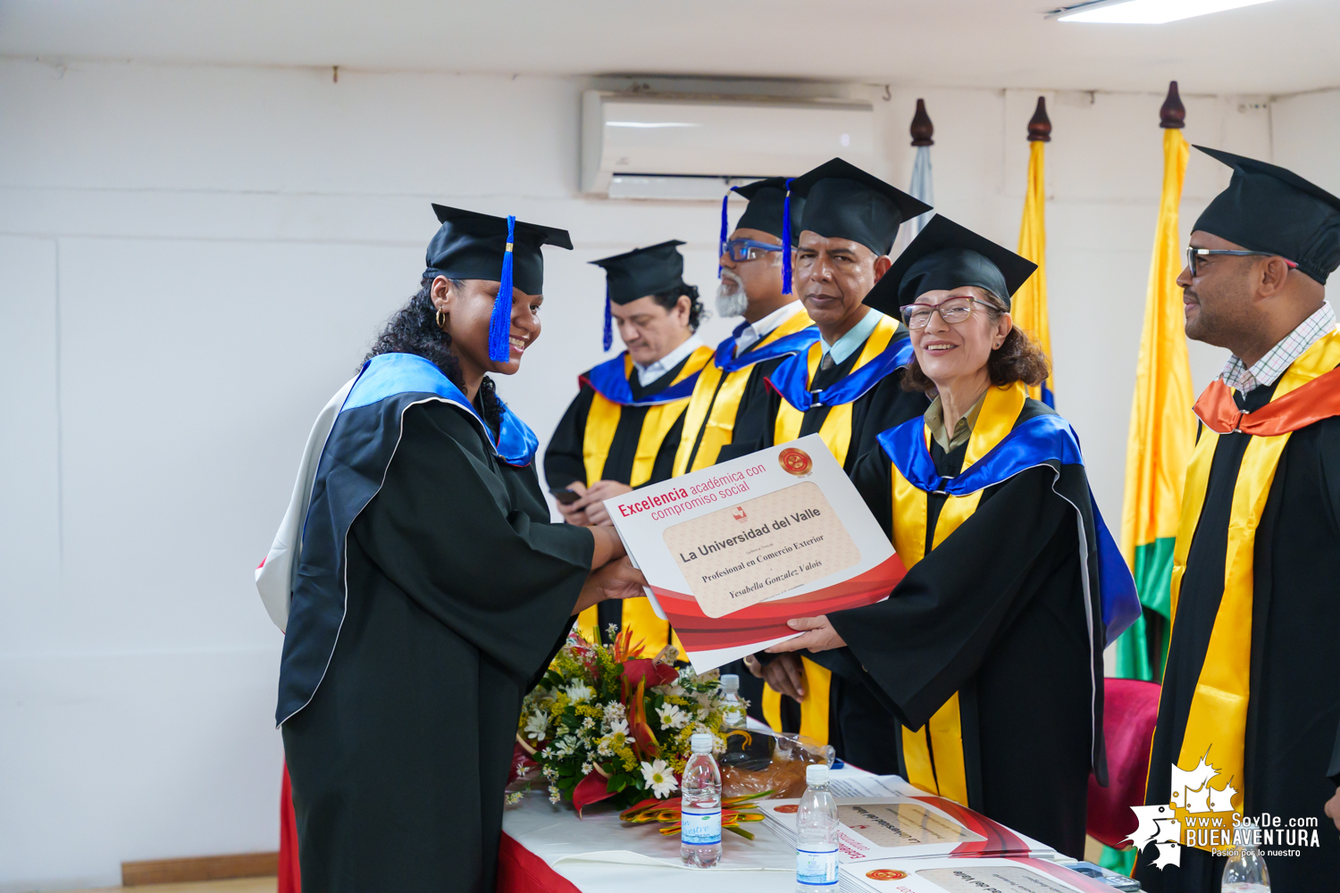 La universidad del Valle Seccional Pacífico realizó la graduación de nuevos profesionales y tecnólogos