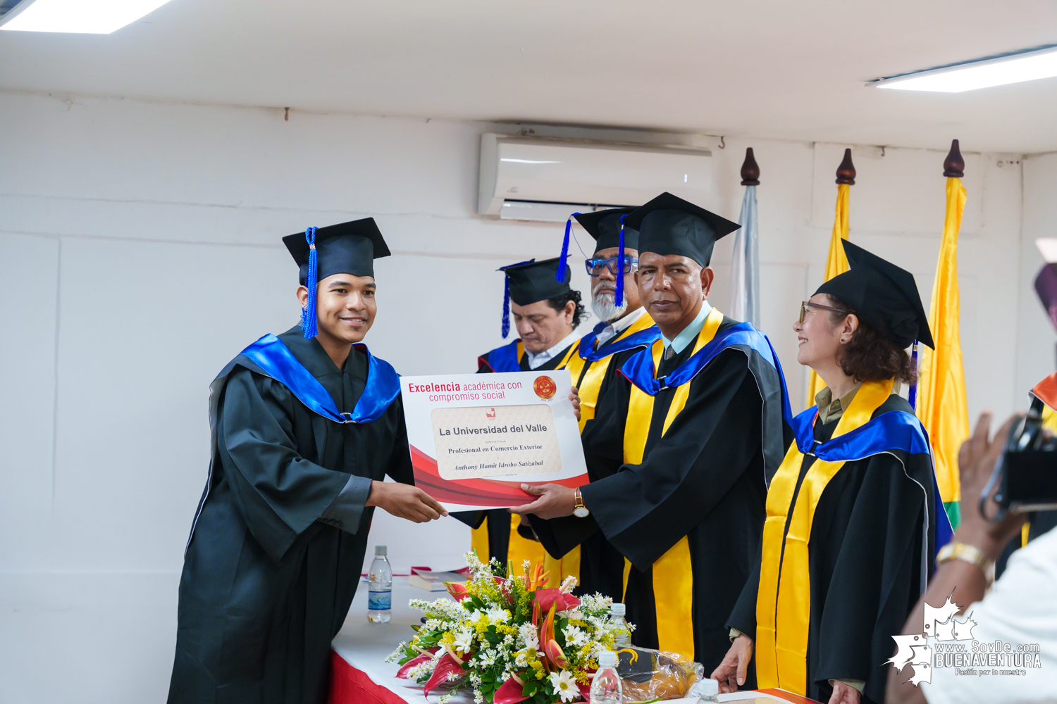 La universidad del Valle Seccional Pacífico realizó la graduación de nuevos profesionales y tecnólogos