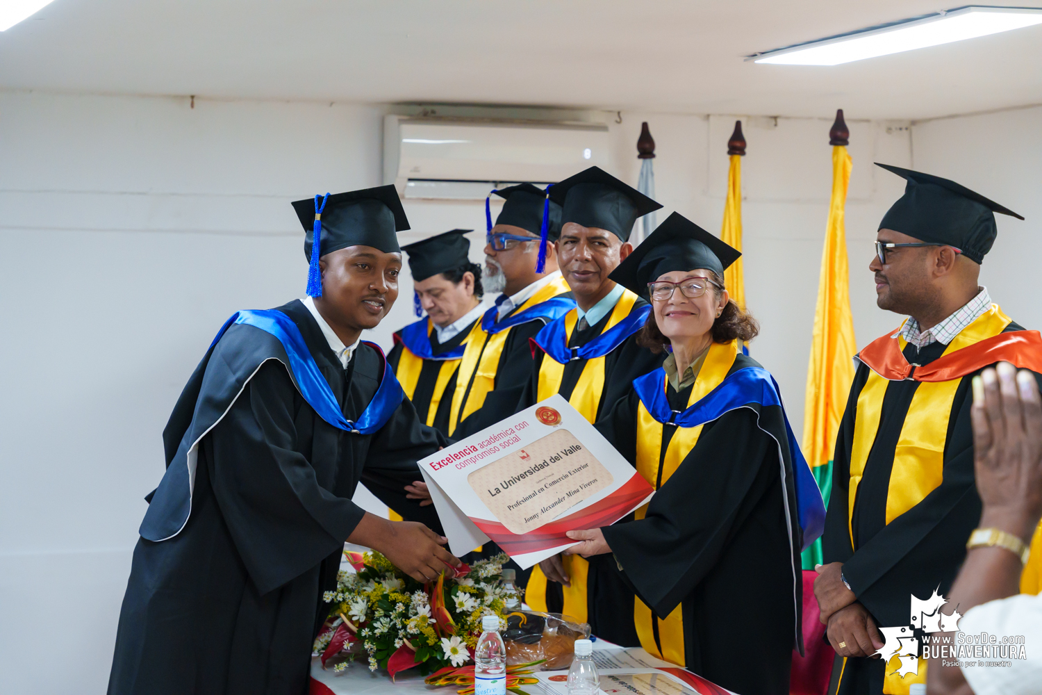 La universidad del Valle Seccional Pacífico realizó la graduación de nuevos profesionales y tecnólogos