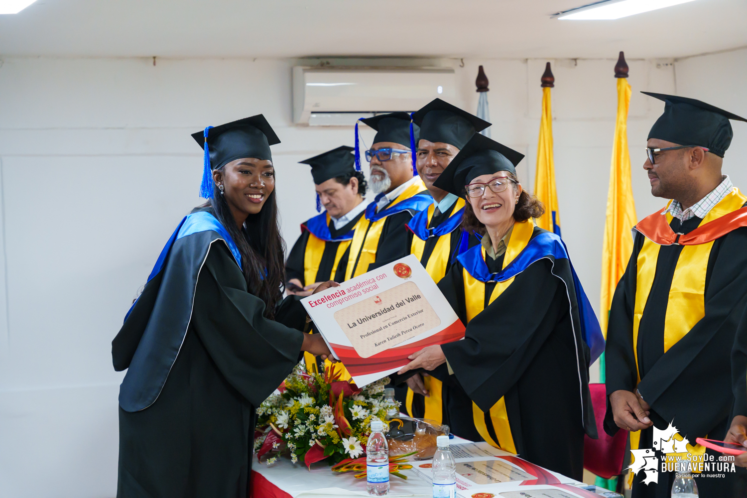 La universidad del Valle Seccional Pacífico realizó la graduación de nuevos profesionales y tecnólogos