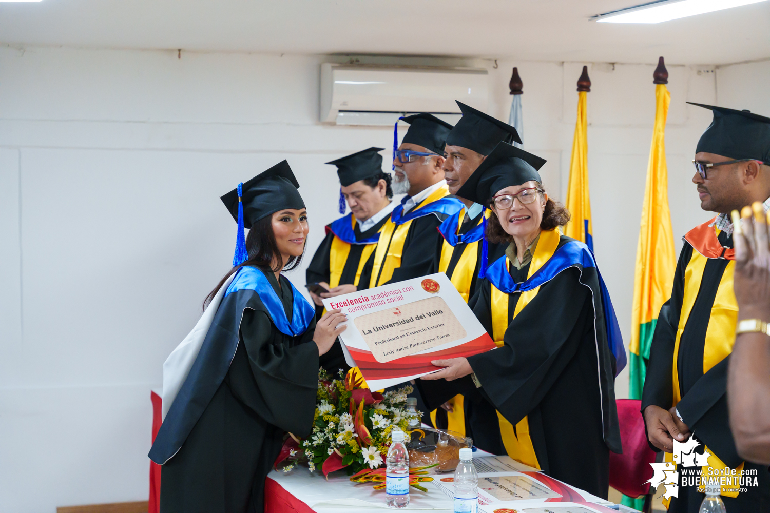 La universidad del Valle Seccional Pacífico realizó la graduación de nuevos profesionales y tecnólogos