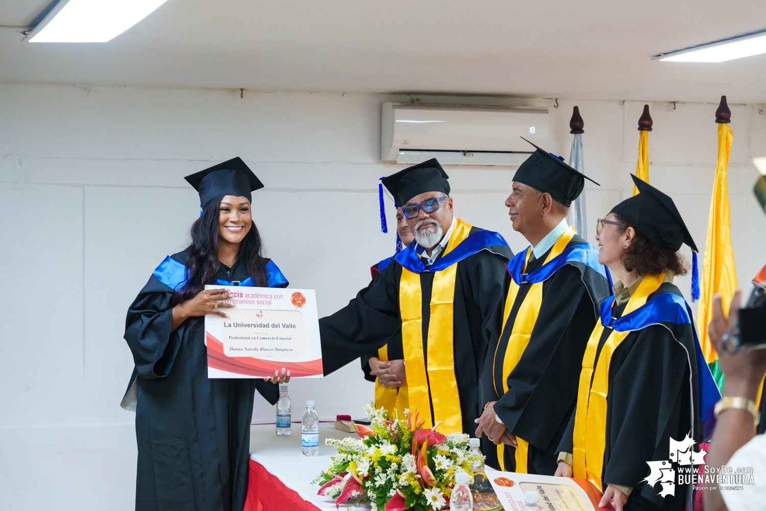 La universidad del Valle Seccional Pacífico realizó la graduación de nuevos profesionales y tecnólogos