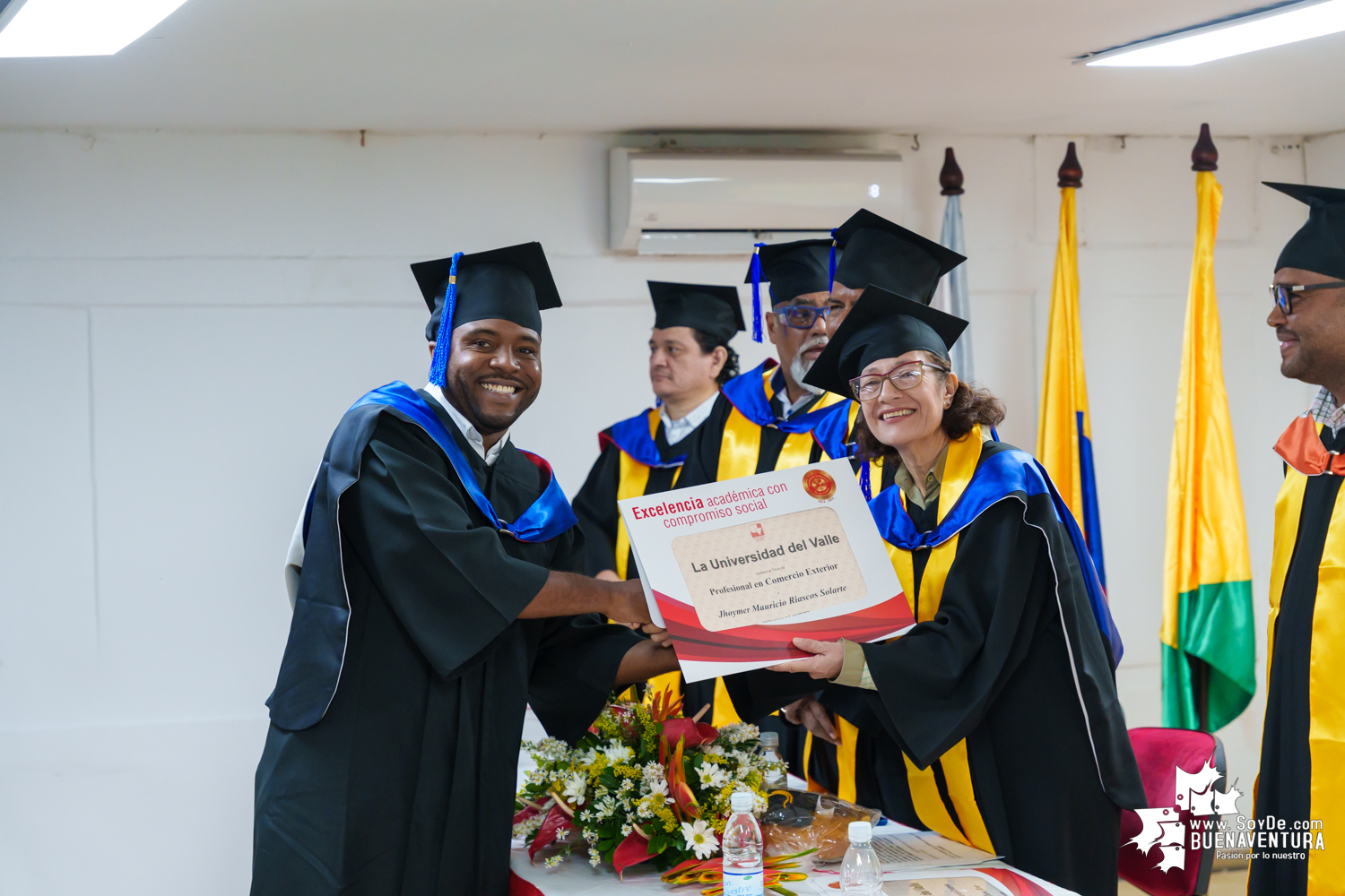 La universidad del Valle Seccional Pacífico realizó la graduación de nuevos profesionales y tecnólogos