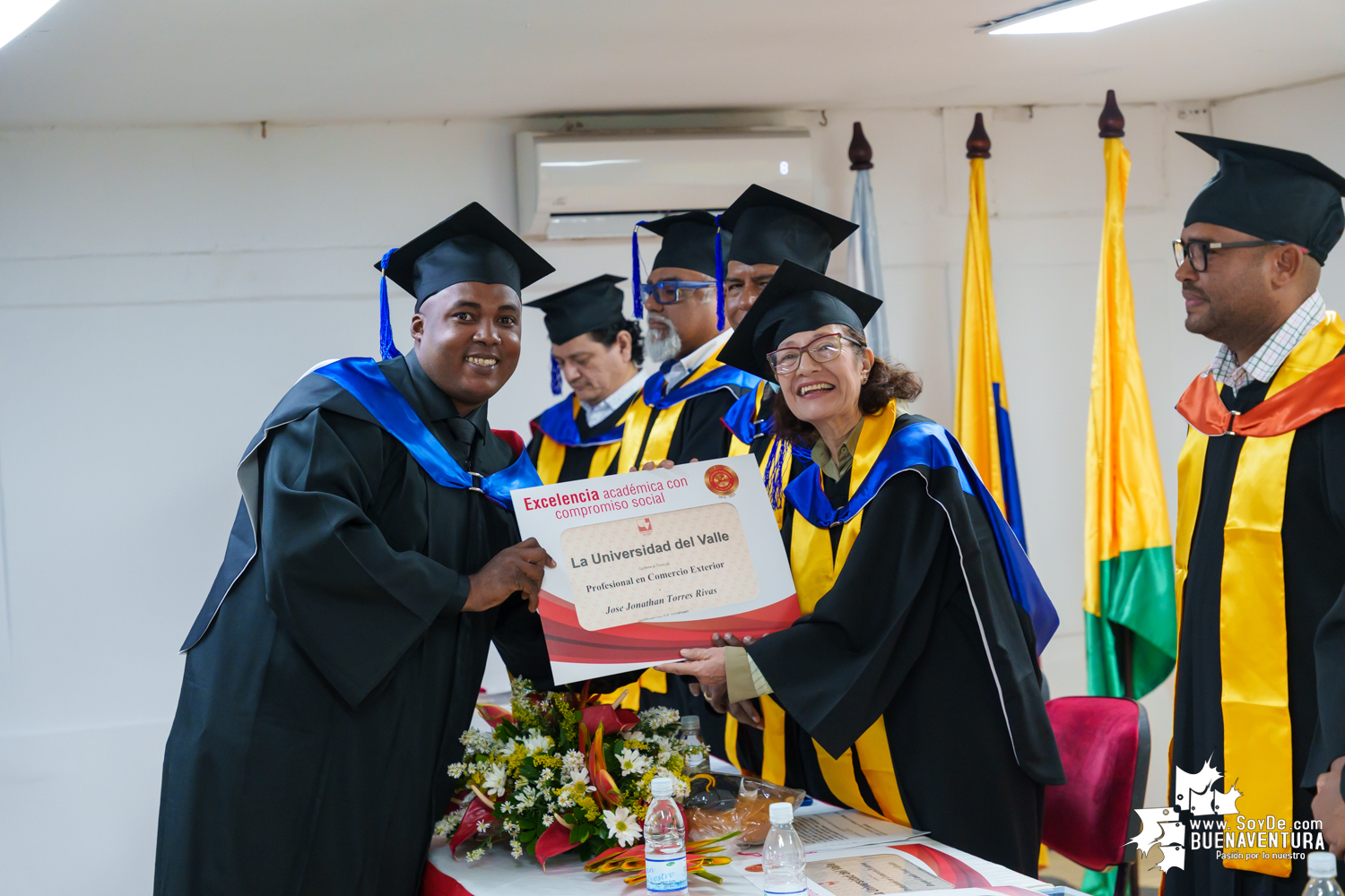 La universidad del Valle Seccional Pacífico realizó la graduación de nuevos profesionales y tecnólogos