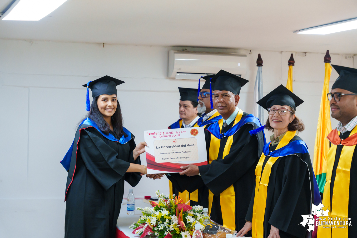 La universidad del Valle Seccional Pacífico realizó la graduación de nuevos profesionales y tecnólogos