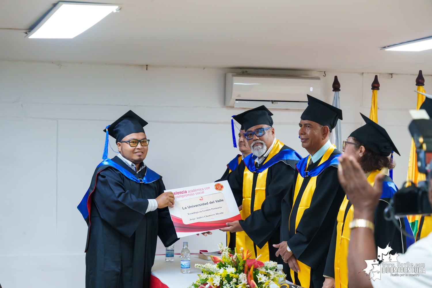 La universidad del Valle Seccional Pacífico realizó la graduación de nuevos profesionales y tecnólogos