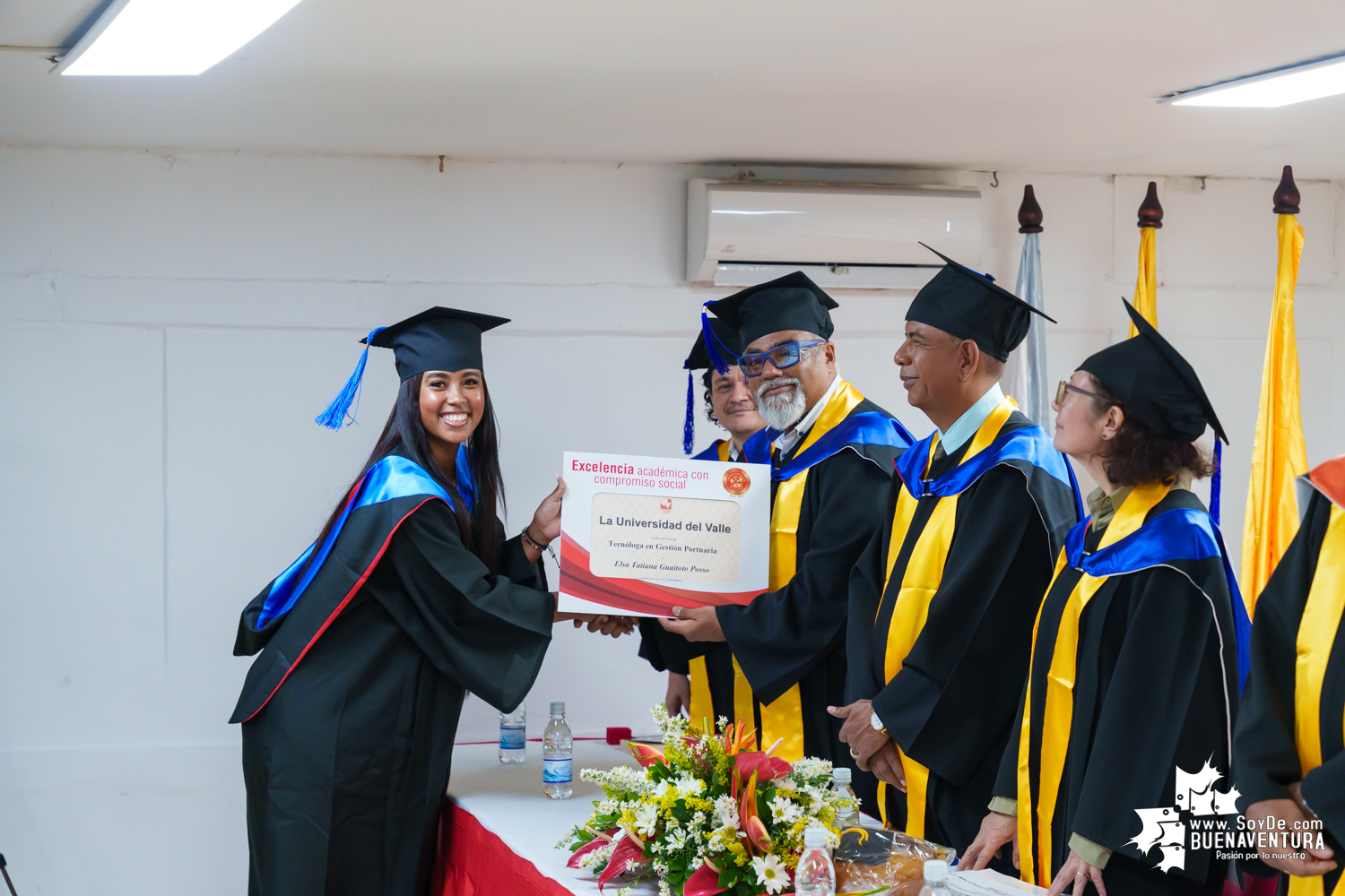 La universidad del Valle Seccional Pacífico realizó la graduación de nuevos profesionales y tecnólogos