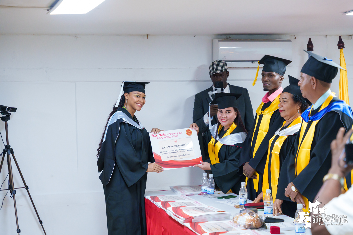 La universidad del Valle Seccional Pacífico realizó la graduación de nuevos profesionales y tecnólogos