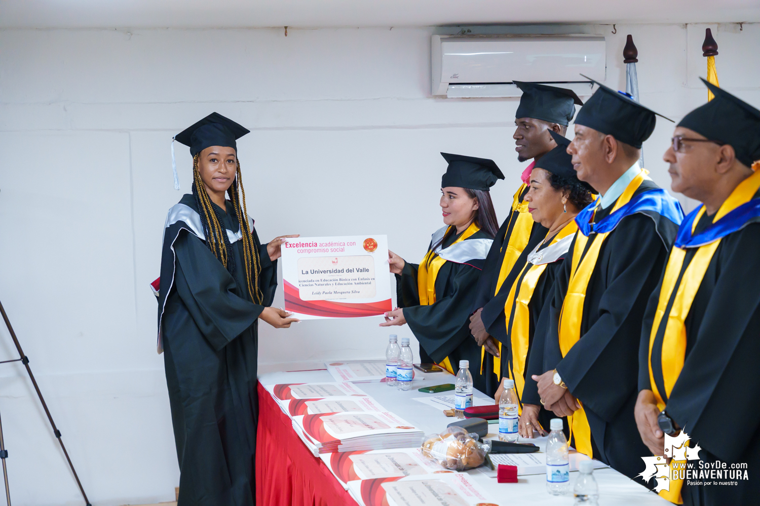 La universidad del Valle Seccional Pacífico realizó la graduación de nuevos profesionales y tecnólogos