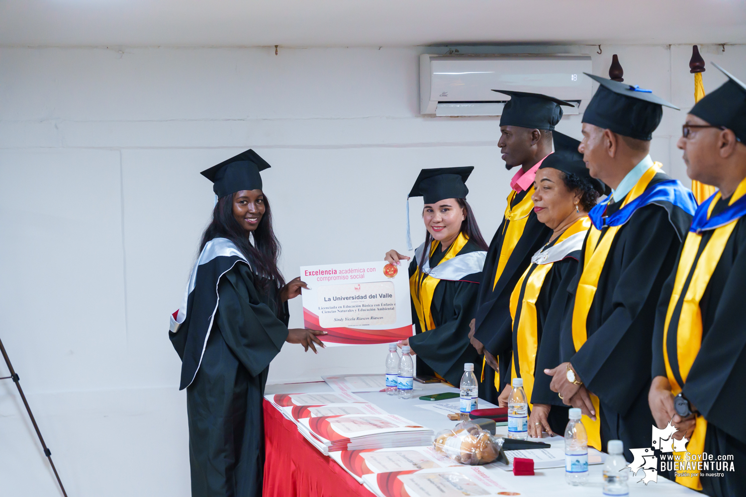 La universidad del Valle Seccional Pacífico realizó la graduación de nuevos profesionales y tecnólogos