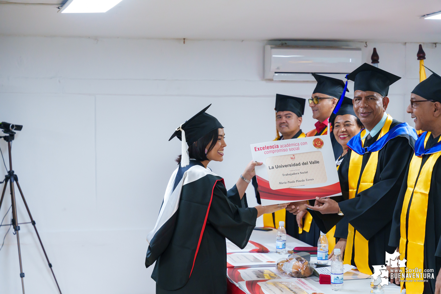 La universidad del Valle Seccional Pacífico realizó la graduación de nuevos profesionales y tecnólogos