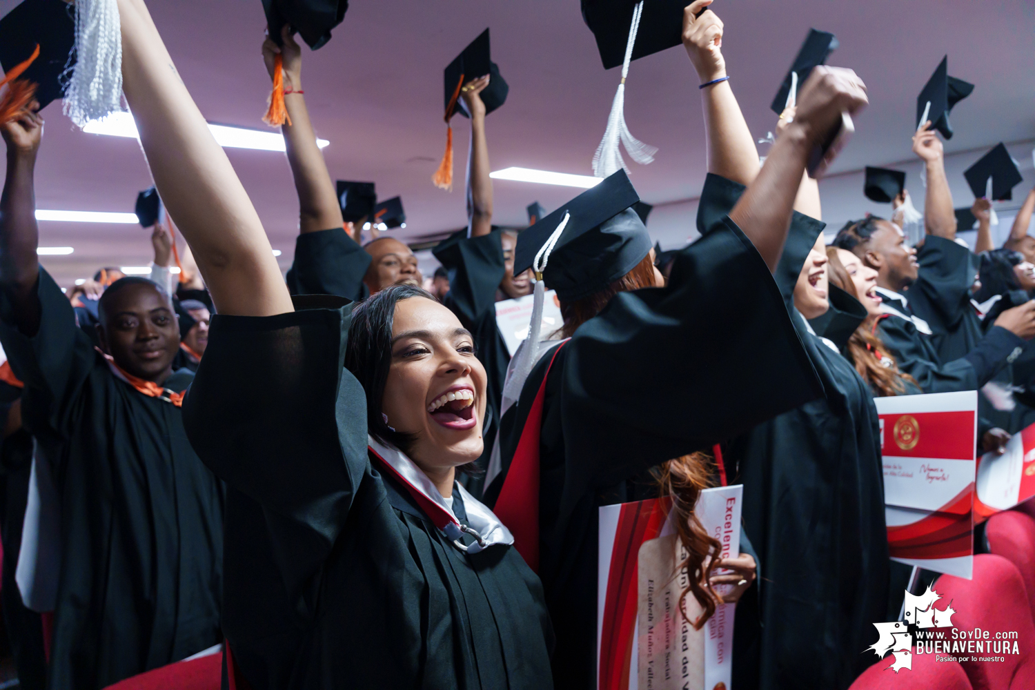 La universidad del Valle Seccional Pacífico realizó la graduación de nuevos profesionales y tecnólogos