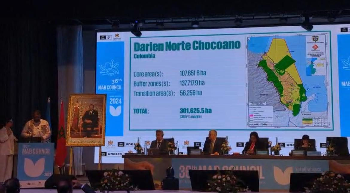 Colombia celebra la declaratoria de UNESCO de la séptima Reserva de Biosfera en Colombia: el Darién Norte Chocoano