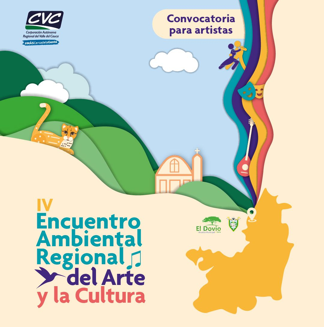 Abierta la convocatoria de la CVC para el encuentro de arte y cultura ambiental en EL Dovio, Valle del Cauca