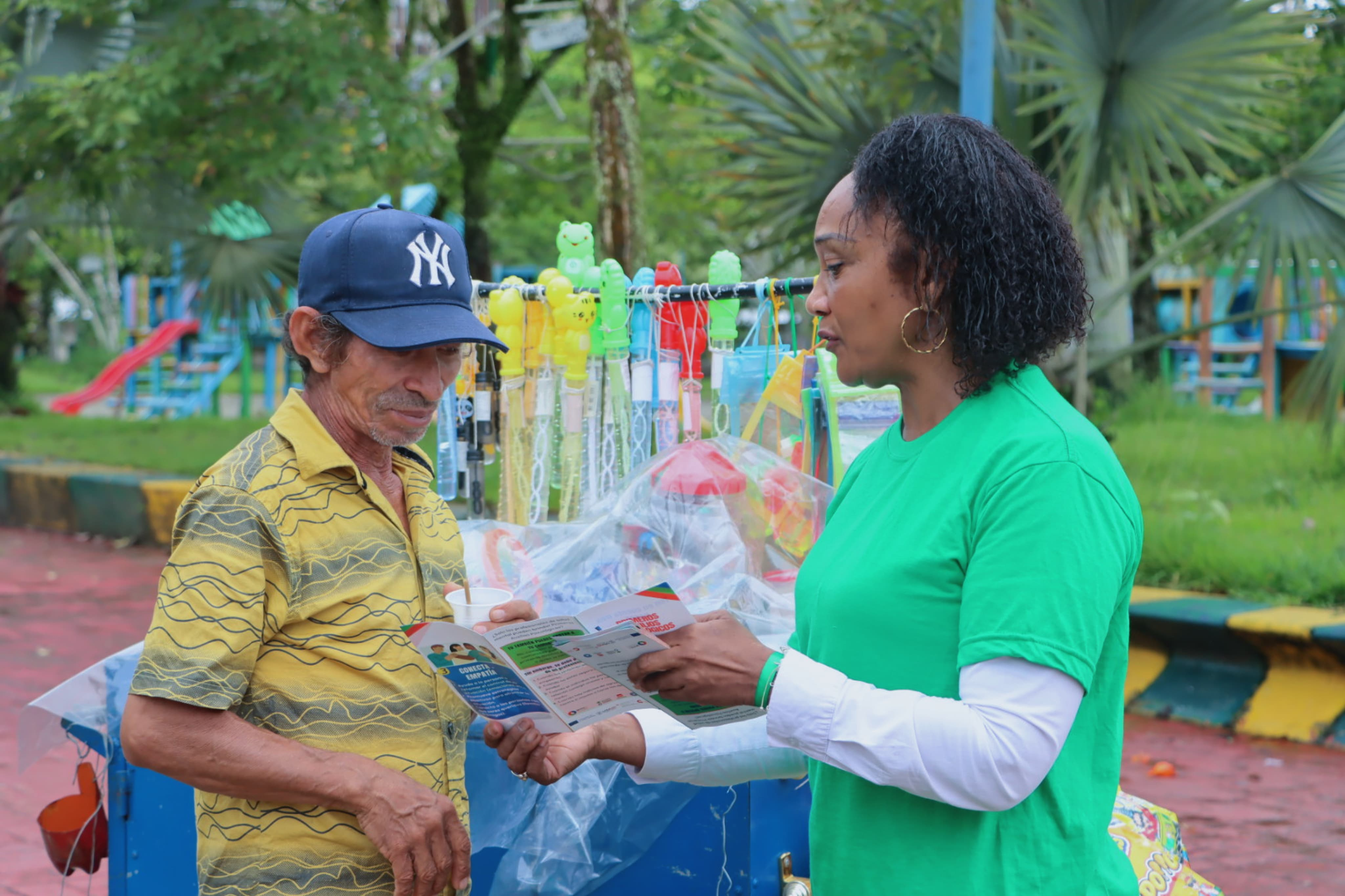 Con actividades educativas y pedagógicas, la Secretaría de Salud de Buenaventura conmemoró el Día Internacional de la Salud Mental