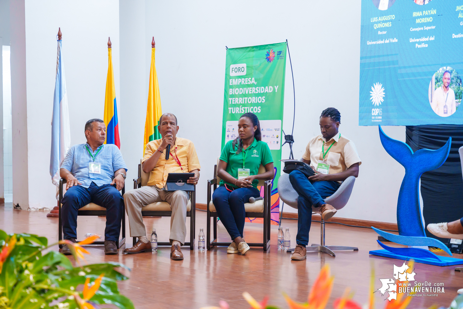 El Foro Empresa, Biodiversidad y Territorios Turísticos reúne a Actores Clave en Buenaventura rumbo a la COP16