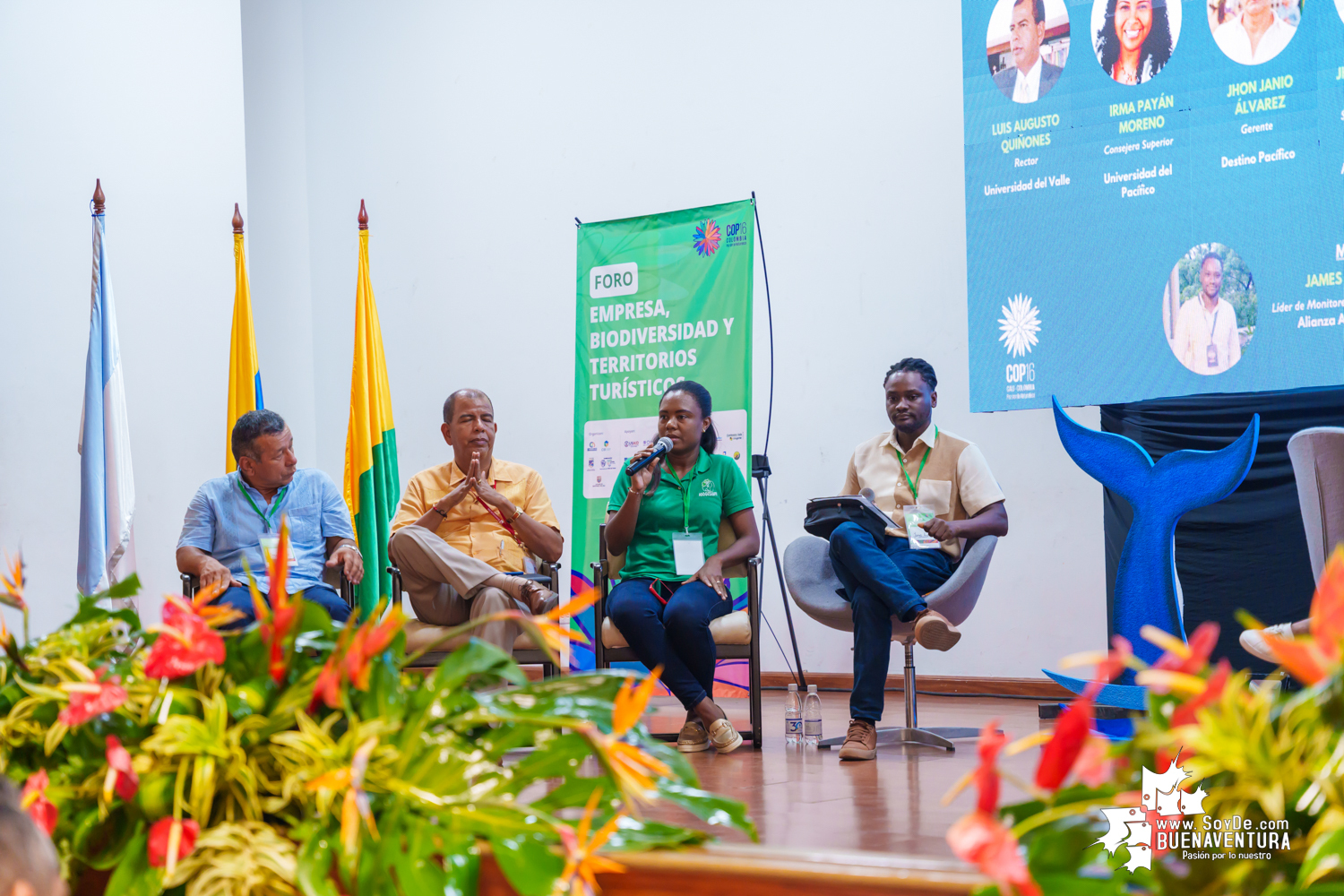 El Foro Empresa, Biodiversidad y Territorios Turísticos reúne a Actores Clave en Buenaventura rumbo a la COP16