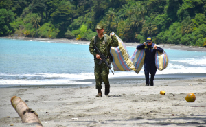 La Armada de Colombia evacuó 18 toneladas de residuos de la Isla Gorgona