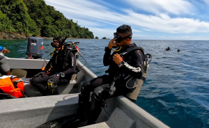 La Armada de Colombia evacuó 18 toneladas de residuos de la Isla Gorgona