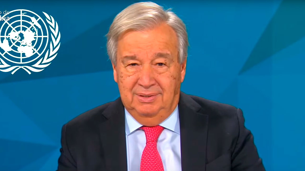 Nuestra tarea en esta COP es pasar de las palabras a los hechos: secretario general de las Naciones Unidas, António Guterres