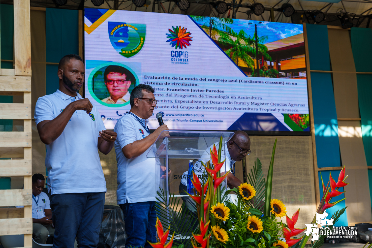 La Universidad del Pacífico participa en la zona verde de la COP16