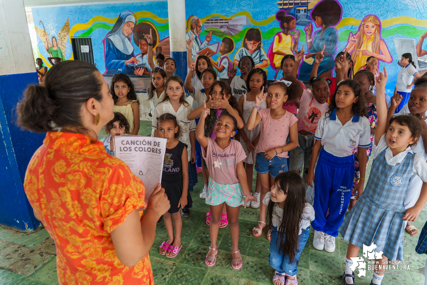 Coral de Niñas de Valle y Cauca canta por “la Paz con la naturaleza”