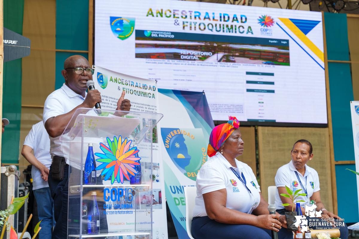 Éxito total en las presentaciones de la Universidad del Pacífico Omar Barona Murillo en la COP16, Zona Verde del Distrito Pacífico, Sector Educación