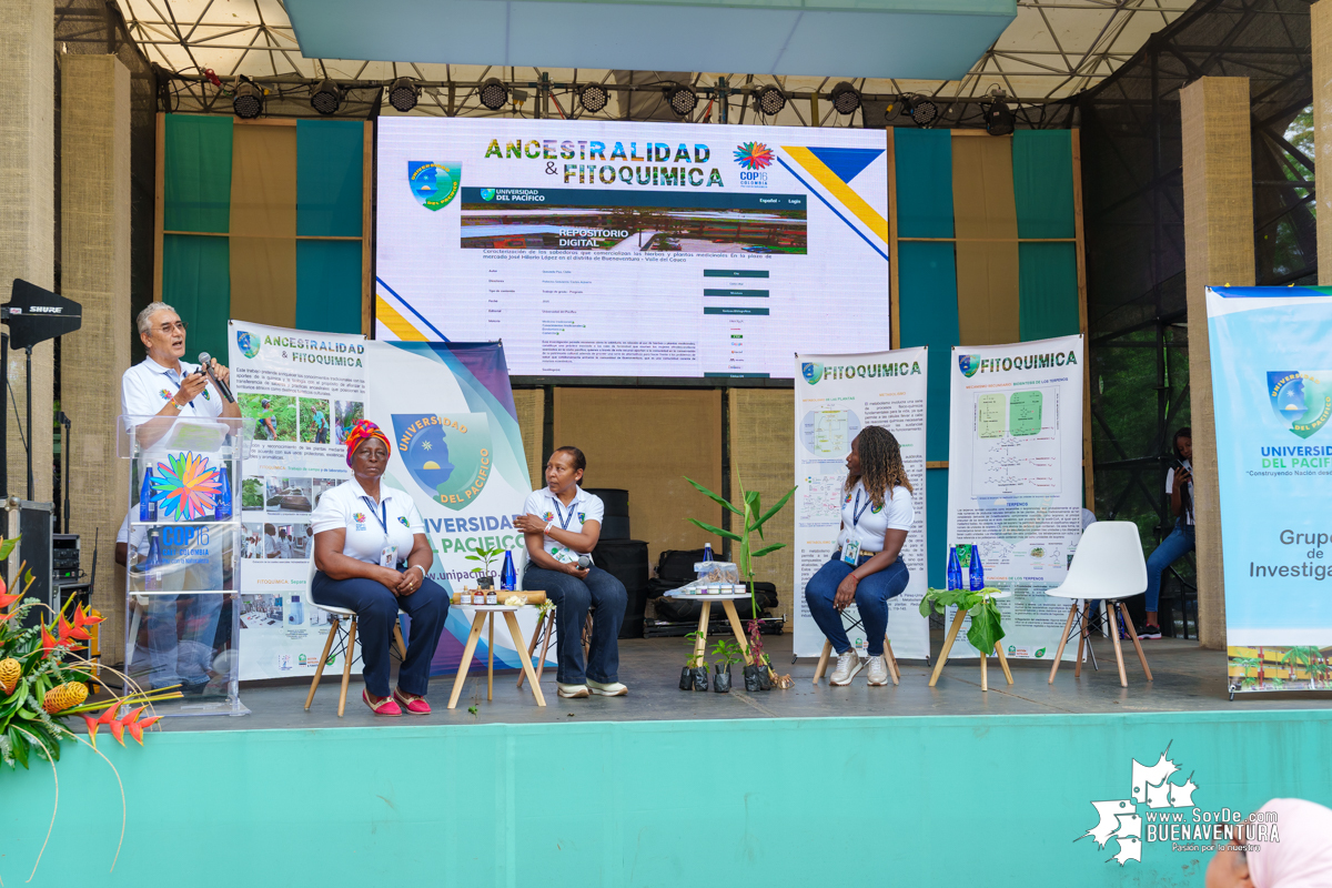 Éxito total en las presentaciones de la Universidad del Pacífico Omar Barona Murillo en la COP16, Zona Verde del Distrito Pacífico, Sector Educación