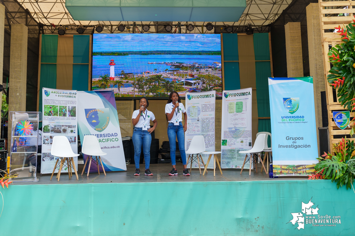 Éxito total en las presentaciones de la Universidad del Pacífico Omar Barona Murillo en la COP16, Zona Verde del Distrito Pacífico, Sector Educación