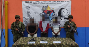 La Armada de Colombia destruyó estructuras criminales que delinquen en el Pacífico sur colombiano