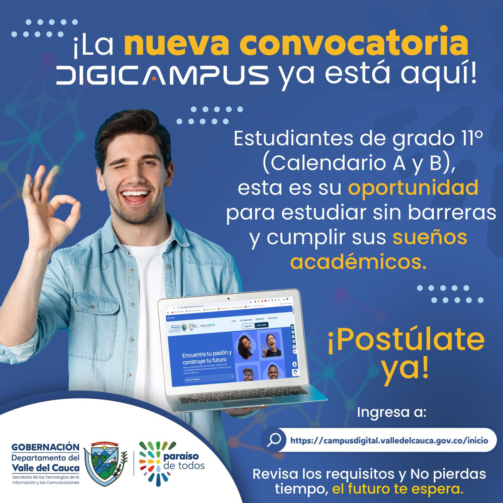 DigiCampus abre nueva convocatoria ¡500 becas para estudiar gratis en la universidad! Quedan pocos días 