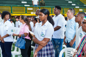 Transformación digital en Buenaventura con la entrega computadores para estudiantes e instituciones educativas por el MinTIC 