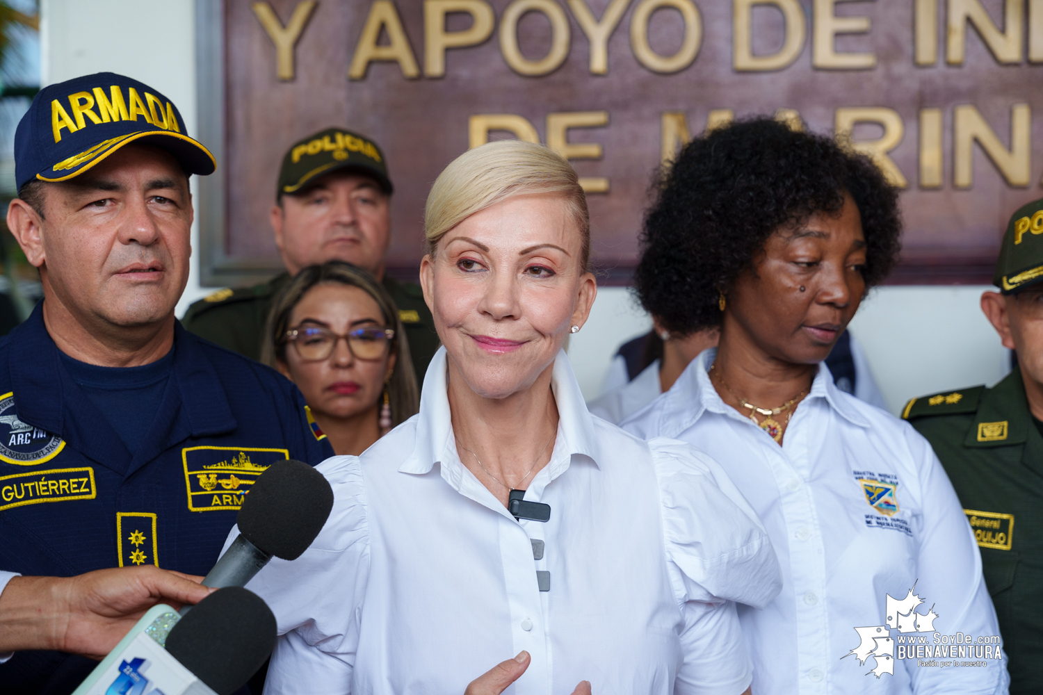 La gobernadora del Valle, Dilian Francisca Toro Torres, lidera la lucha contra la criminalidad en Buenaventura