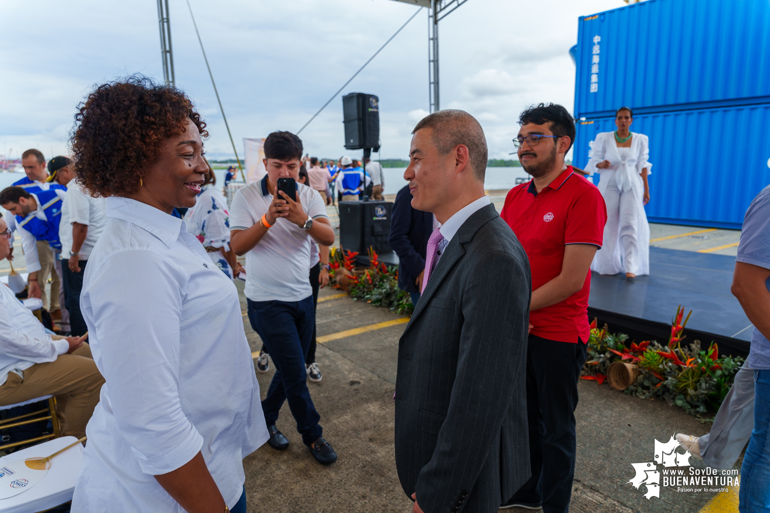 A la Sociedad Portuaria Regional de Buenaventura arribó el primer servicio directo entre Asia y Colombia por la naviera Cosco Shipping