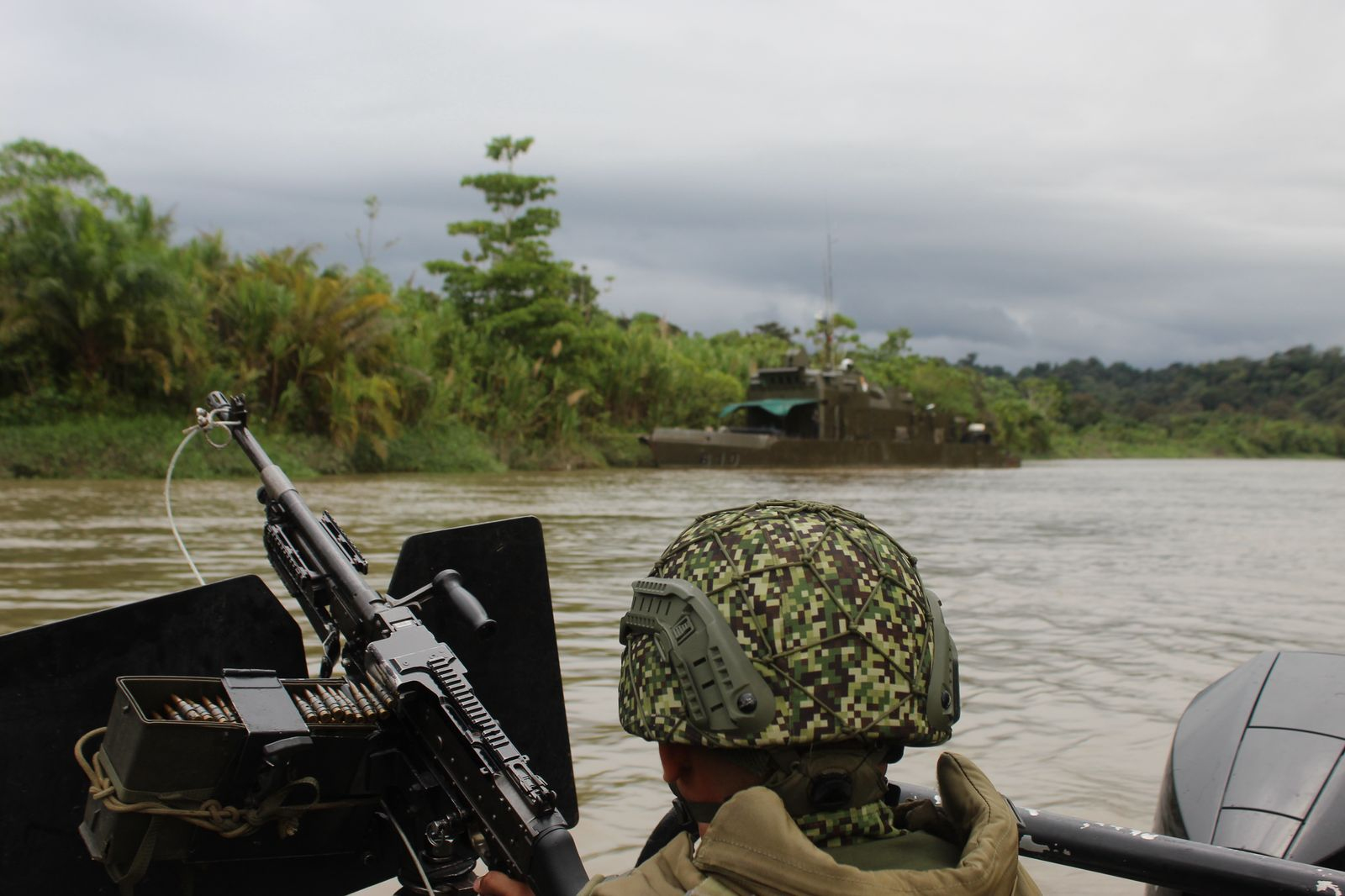 La Armada de Colombia refuerza la seguridad en el Chocó