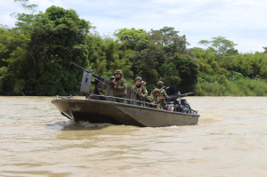 La Armada de Colombia refuerza la seguridad en el Chocó