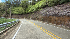 La Gobernación avanza en la pavimentación de la carretera Simón Bolívar en Buenaventura 