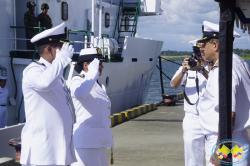 Asumió el mando en Buenaventura la primera mujer comandante de un batallón de la Armada Nacional