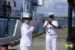 Asumió el mando en Buenaventura la primera mujer comandante de un batallón de la Armada Nacional