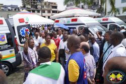 Fueron entregadas seis ambulancias para el servicio de la comunidad bonaverense