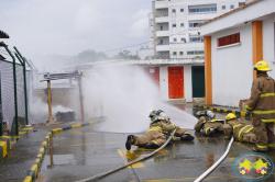 Hospital Luis Ablanque de la Plata realizó simulacro de emergencia