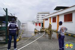 Hospital Luis Ablanque de la Plata realizó simulacro de emergencia