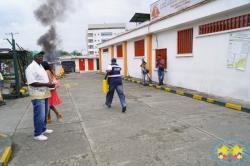 Hospital Luis Ablanque de la Plata realizó simulacro de emergencia